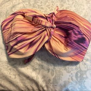 Victoria Secret strapless swim top